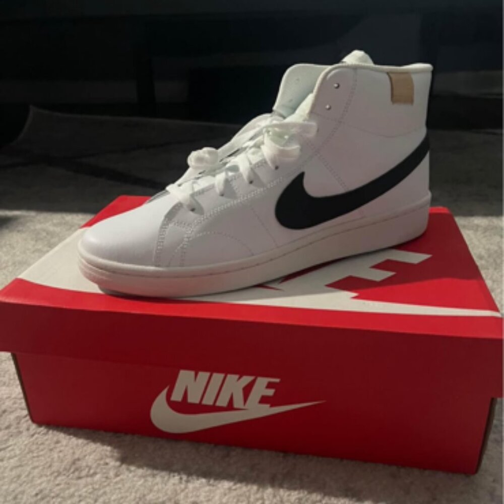 NIKE COURT ROYALE 2 MID White Onyx